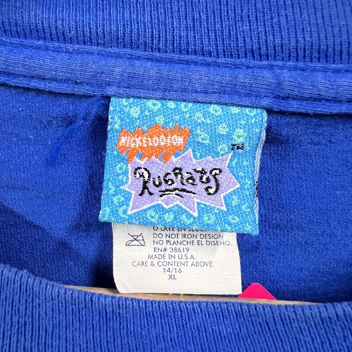 Nickelodeon × Vintage VTG 90s RUGRAT TEE Size US M / EU 48-50 / 2 - 3 Thumbnail