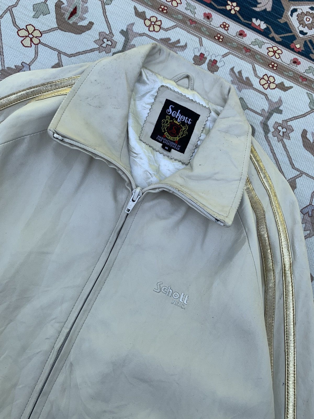 Schott VINTAGE SCHOTT RETRO DESIGN JACKET Size US M / EU 48-50 / 2 - 2 Thumbnail