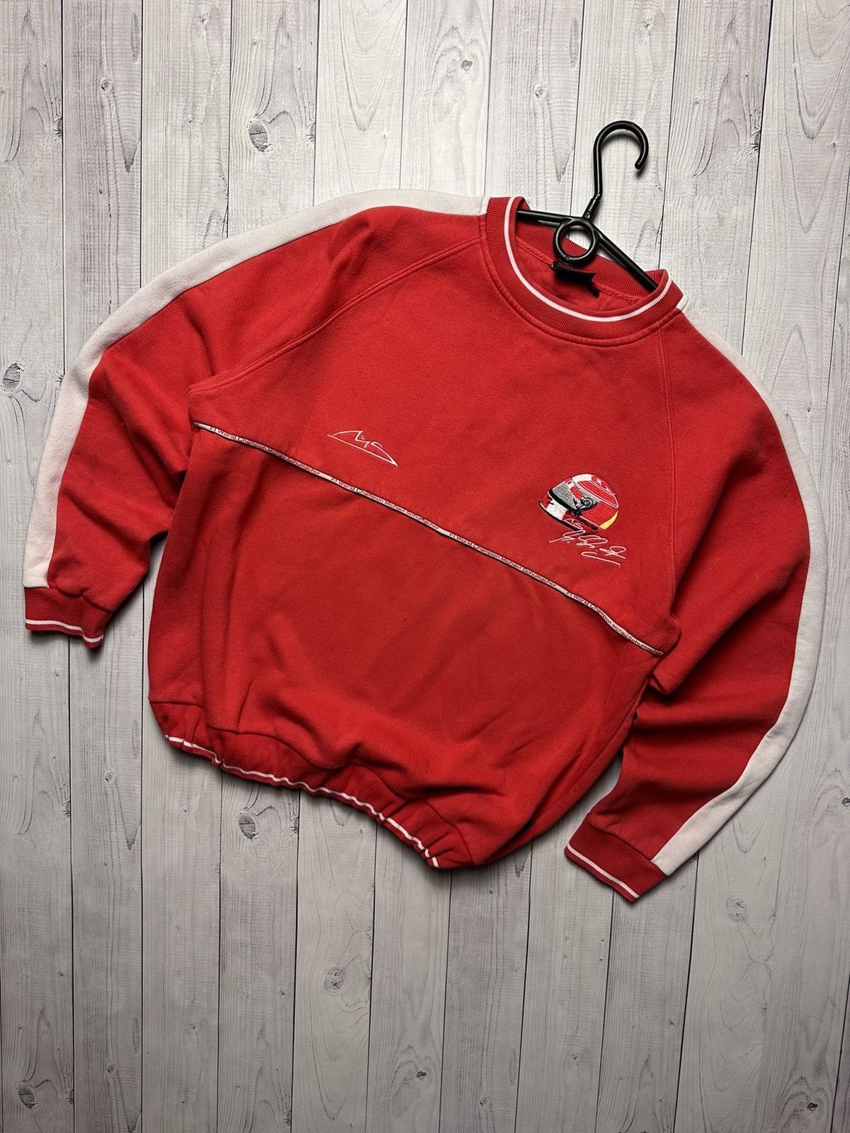 Ferrari × Vintage Vintage Ferrari racing sweatshirt Schumacher size L Formula Size US L / EU 52-54 / 3 - 1 Thumbnail