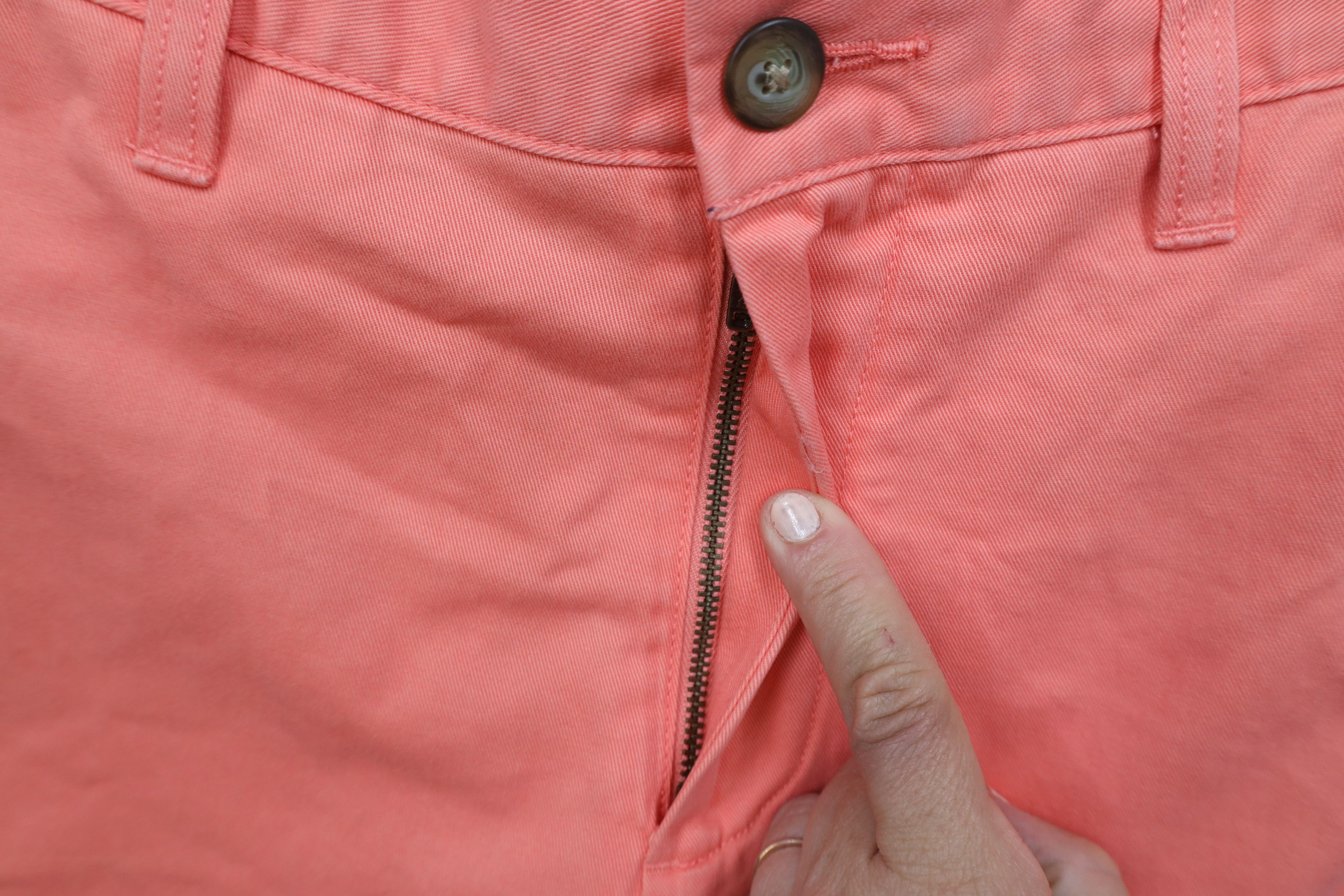 Nautica × Vintage Deadstock Vintage Nautica Sailing Chino Shorts Pink Cotton Size US 30 / EU 46 - 5 Thumbnail