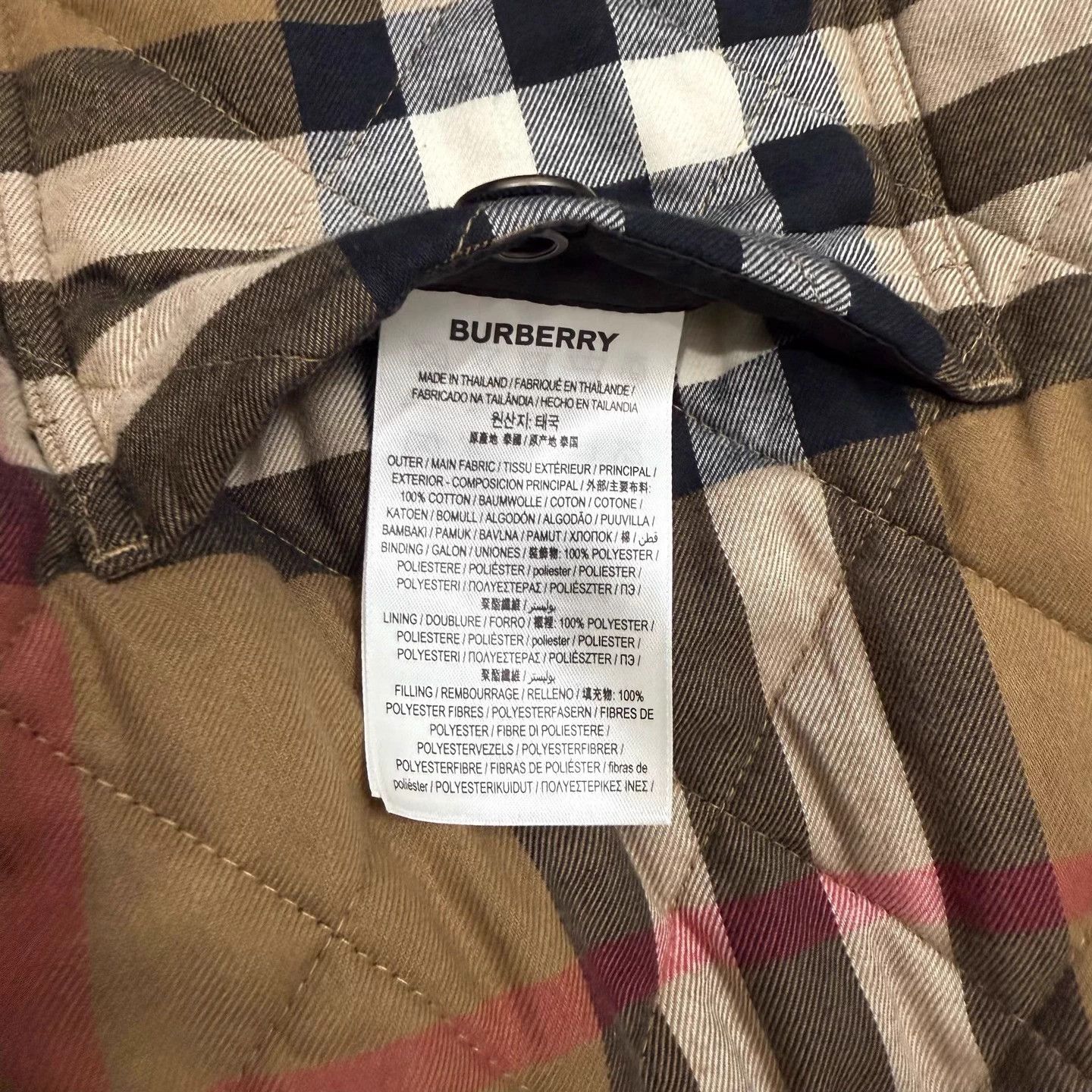 Burberry Burberry khaki check cotton jacket M unworn Size US M / EU 48-50 / 2 - 5 Thumbnail