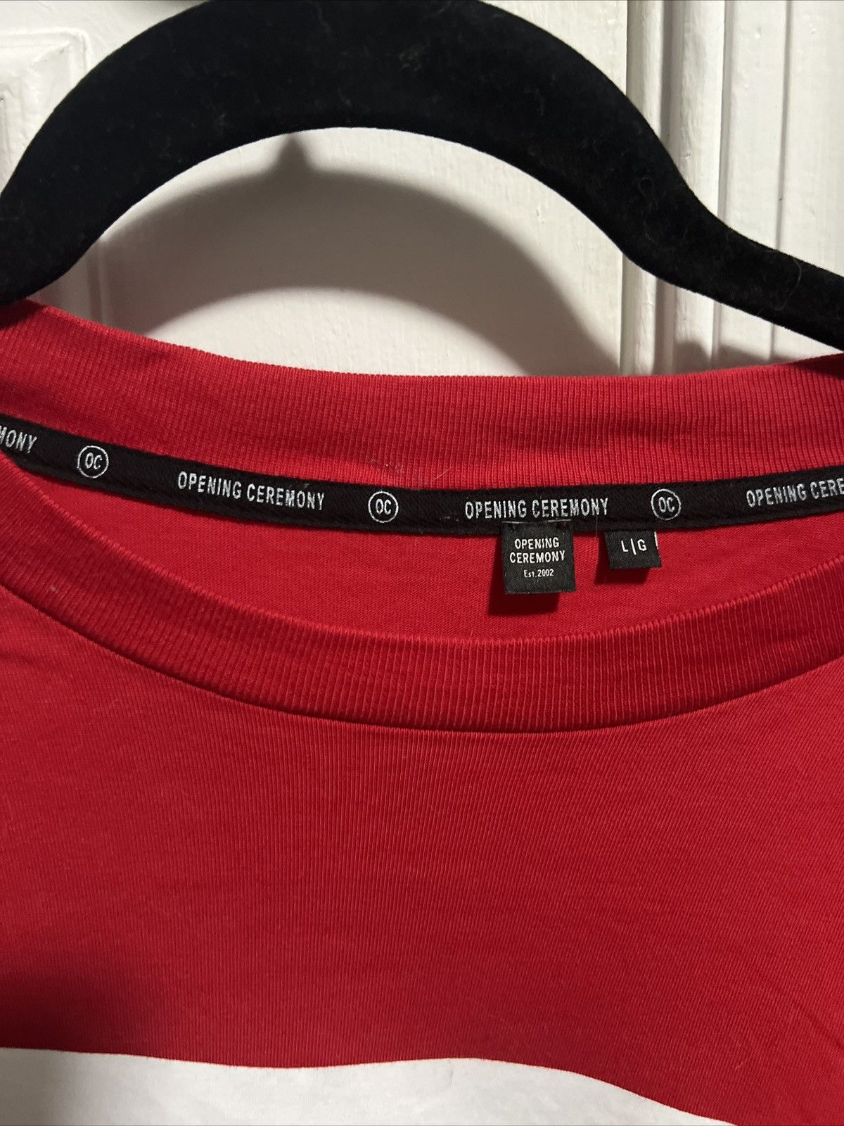Opening Ceremony Opening Ceremony Box Logo Double Sided Mens Large Red Size US L / EU 52-54 / 3 - 3 Thumbnail