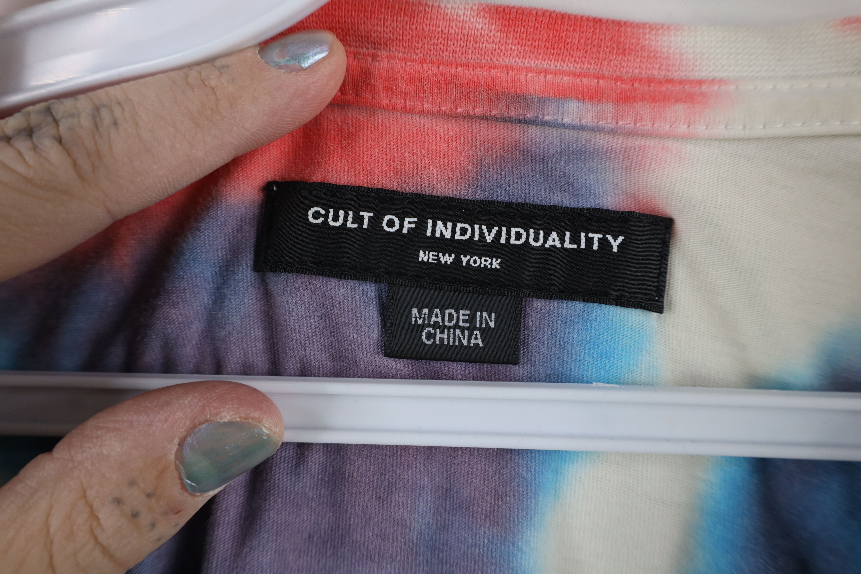 Vintage Cult of Individuality Tie Dye Shimuchan Short Sleeve T-Shirt Size US XL / EU 56 / 4 - 9 Thumbnail