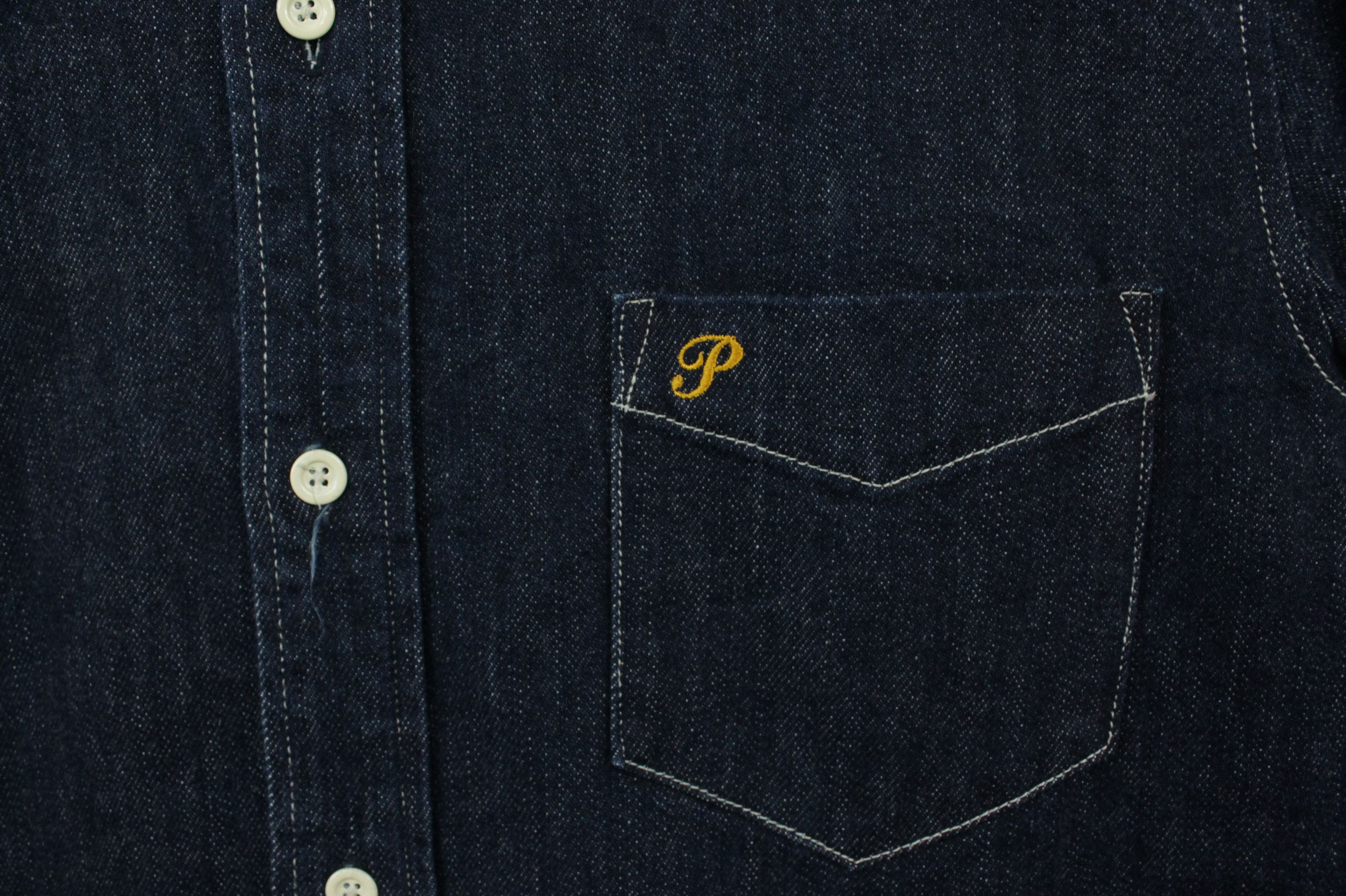 Pherrow's Pherrow's 25th Anniversary Raw Denim Shirt made in Japan Size US M / EU 48-50 / 2 - 4 Thumbnail