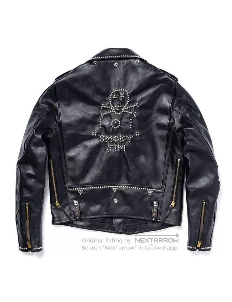 Buco Buco Willow nails horseskin motorcycle leather jacket Size US S / EU 44-46 / 1 - 2 Thumbnail