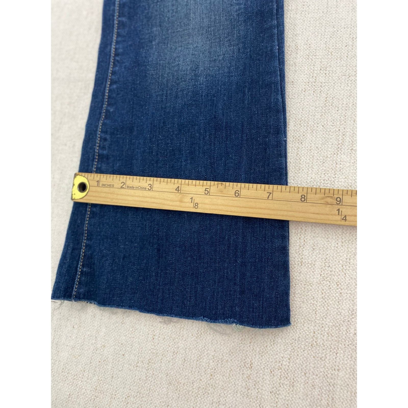 Calvin Klein Calvin Klein Jeans Womens Size 2 Blue Denim Flare Leg Size 26" / US 2 / IT 38 - 6 Thumbnail