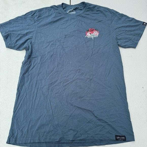 Designer NEW SULLEN ART COLLECTIVE ROSE ANGEL ORION BLUE T-SHIRT SZ L Size US L / EU 52-54 / 3 - 8 Thumbnail