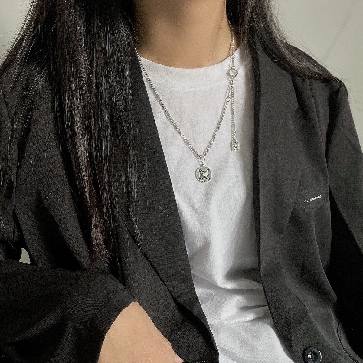 Other Cute Cat Future STEAL! Y2K Chains Necklace Chain Size ONE SIZE - 3 Thumbnail