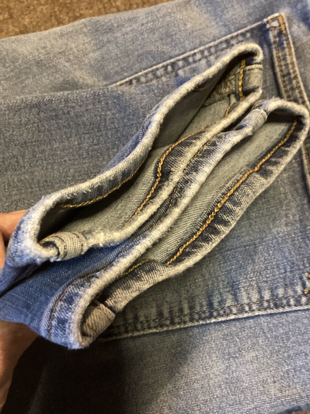 Madewell Madewell Stovepipe High-Rise Jeans, Sz 31 Dearham Wash Size 31" - 8 Thumbnail