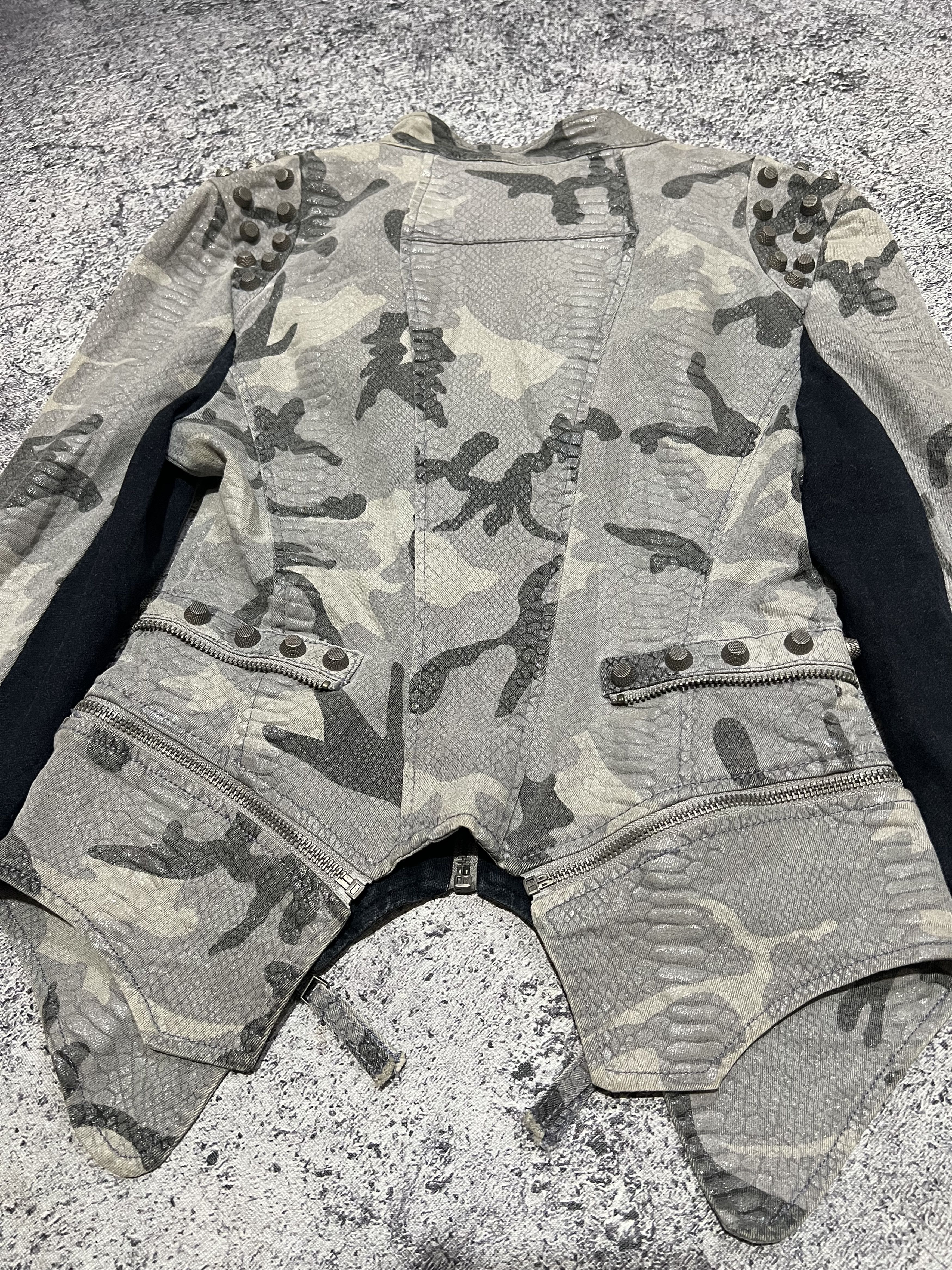 Japanese Brand 2000s Japanese Ifsixwasnine Hybrid Snake Phyton Perfecto y2k Size US S / EU 44-46 / 1 - 6 Thumbnail