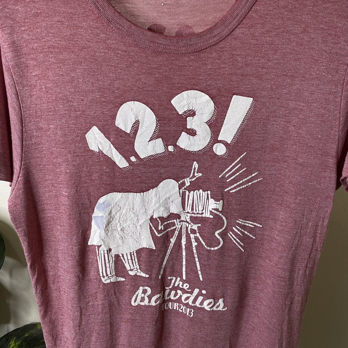Band Tees The Bawdies Japanese Rock Band 1-2-3 Album Tour T Shirt Size US S / EU 44-46 / 1 - 2 Thumbnail