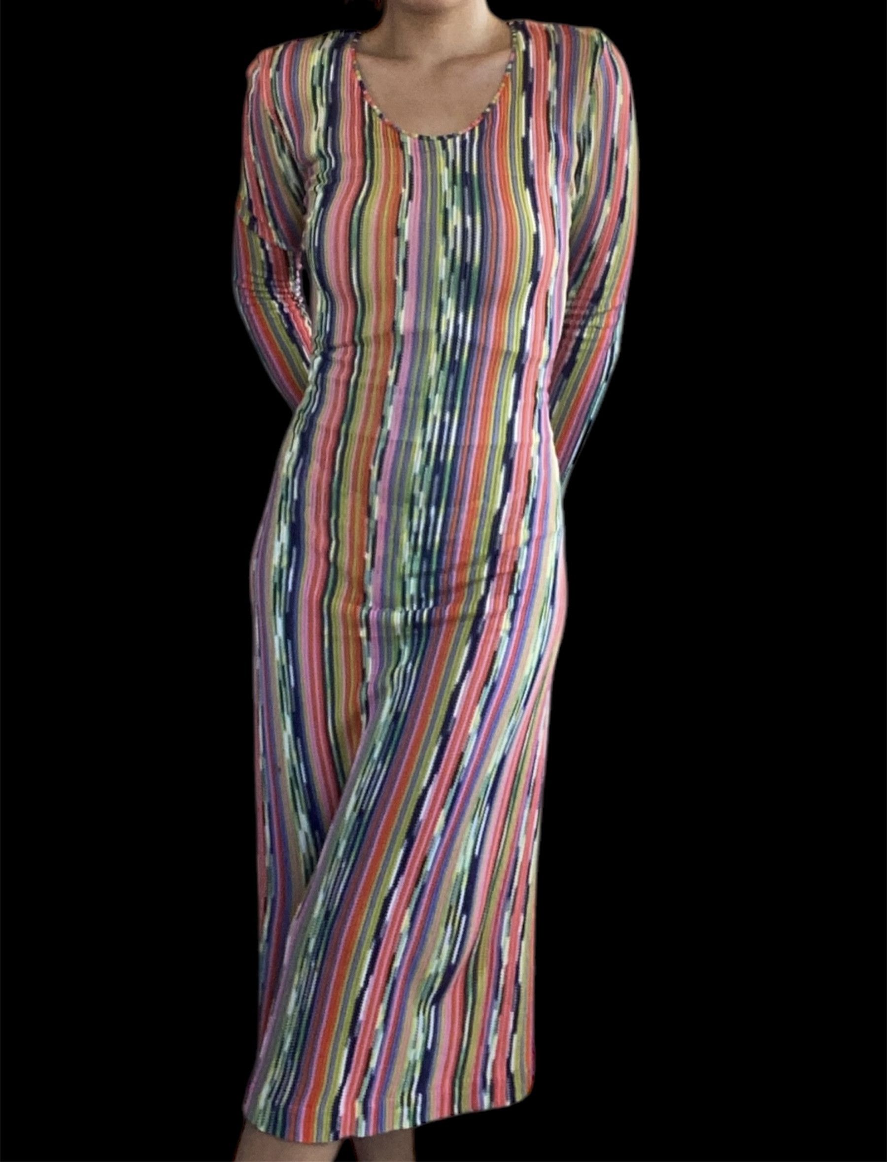 Missoni × Vintage Missoni Knit Dress Size M / US 6-8 / IT 42-44 - 3 Thumbnail