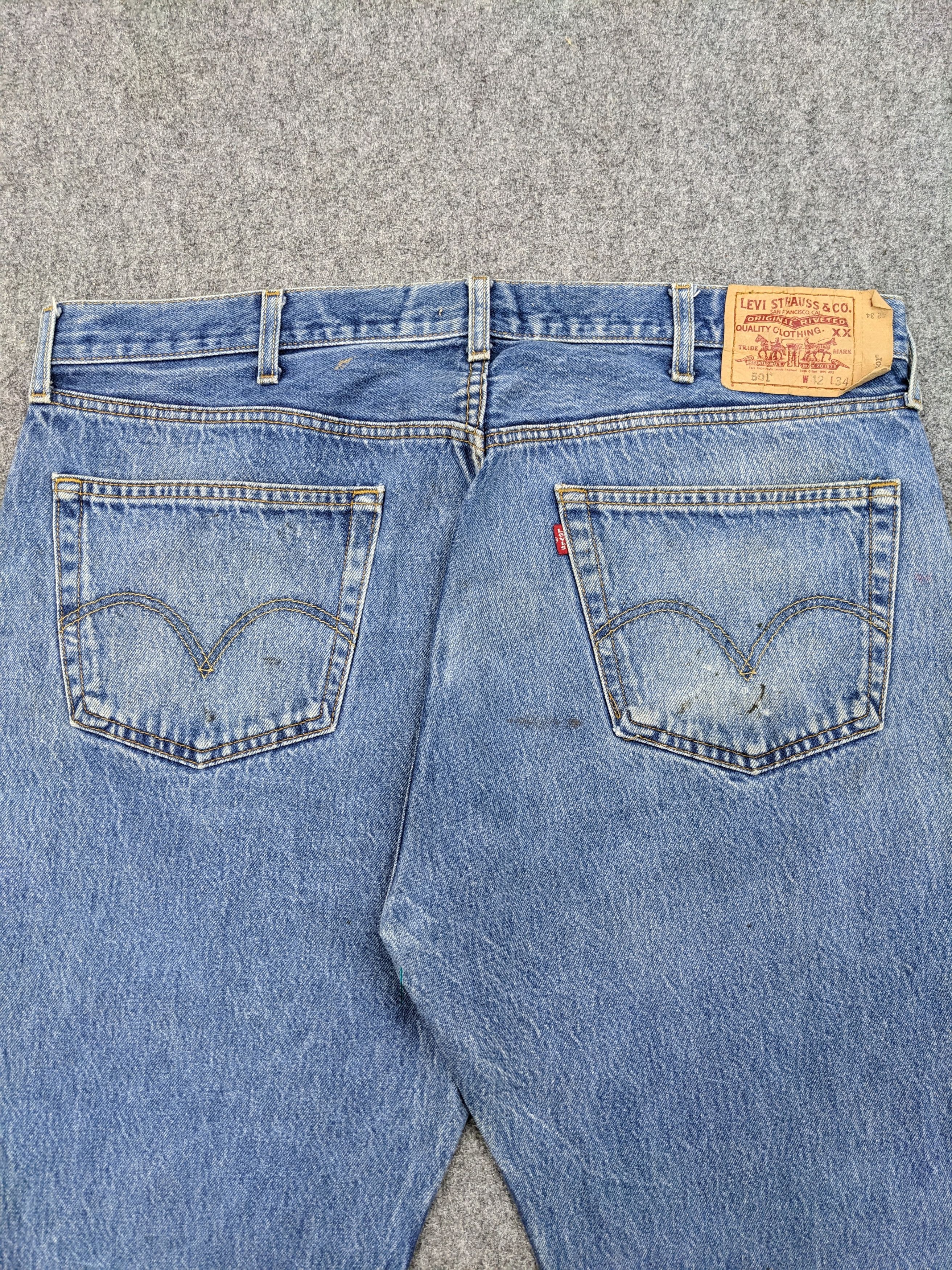 Levi's × Vintage Vintage Levi's 501 Faded Blue Denim DJ0018Z Size US 39 - 4 Thumbnail