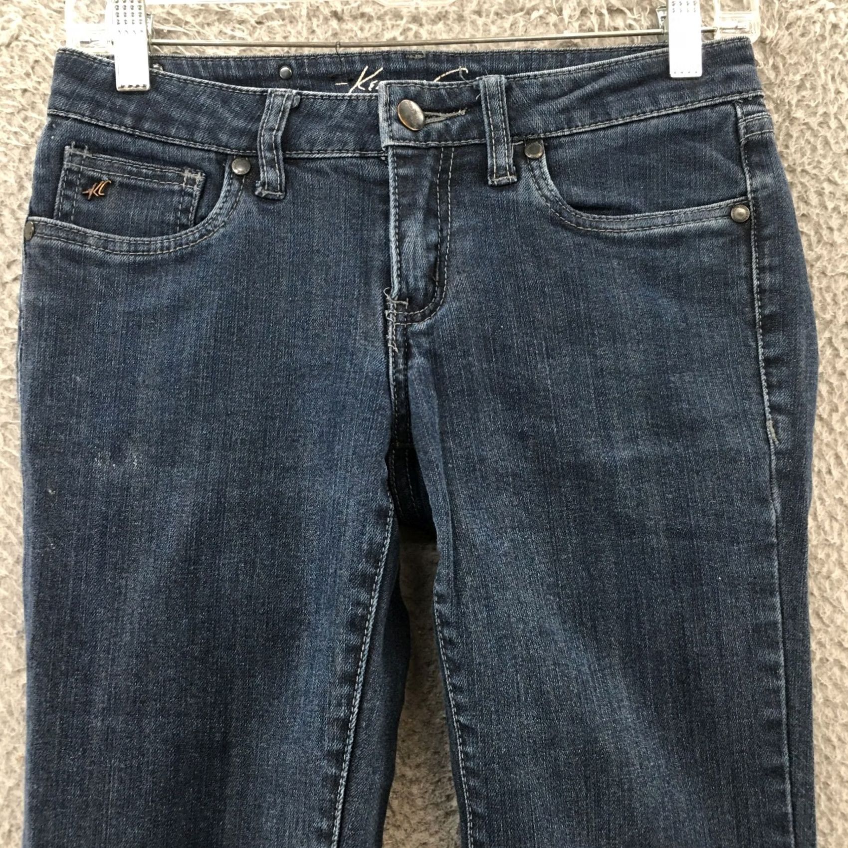 Kenneth Cole Kenneth Cole Jeans Tapered Jeans Womens 25 28x32 Blue Denim Low Rise Zip Fly Shoes? Size 42" / US 20 - 2 Thumbnail