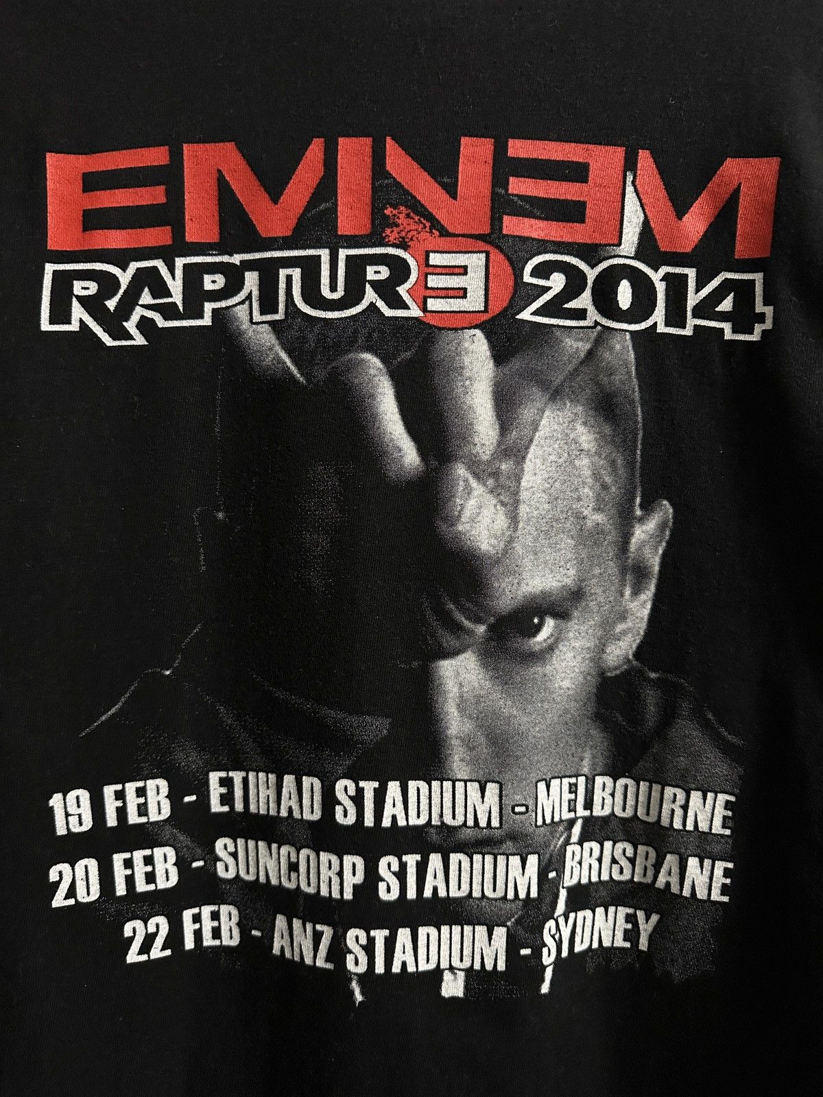 Eminem Rare Vintage T-Shirt Eminem Rap Toure 2014 Size US M / EU 48-50 / 2 - 2 Thumbnail