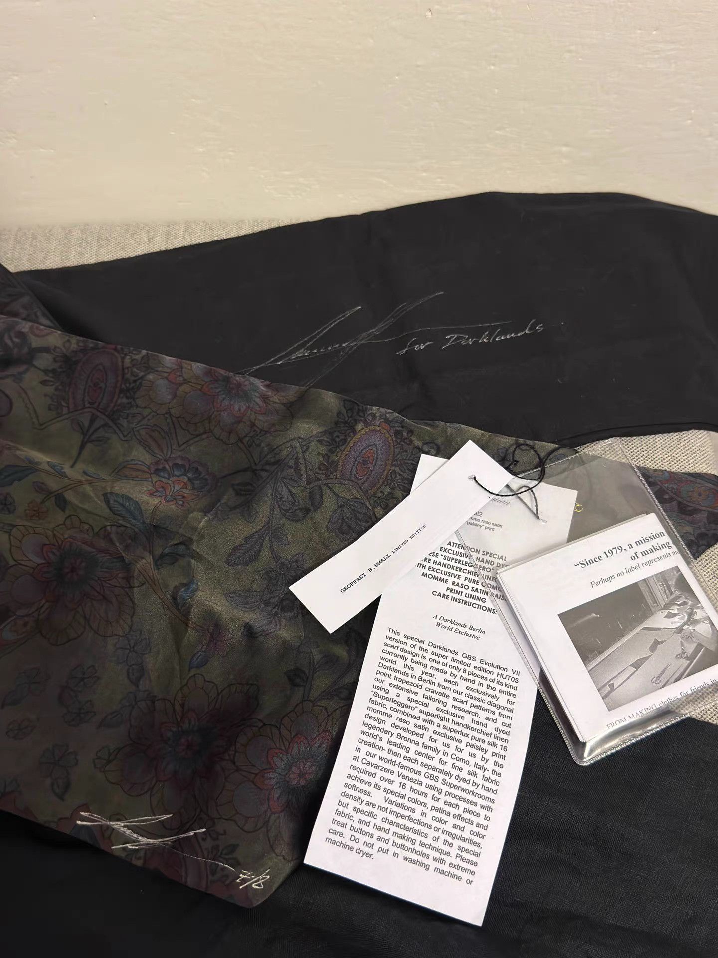 Geoffrey B. Small Geoffrey B. Small GBS printed silk scarf Size ONE SIZE - 7 Thumbnail