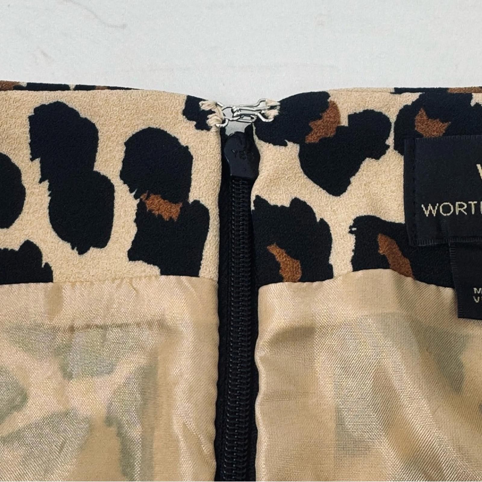 Worthington NWT. Worthington. Cinlee Animal Leopard Print Skirt. Size 4. Size 27" / US 4 / IT 40 - 9 Thumbnail