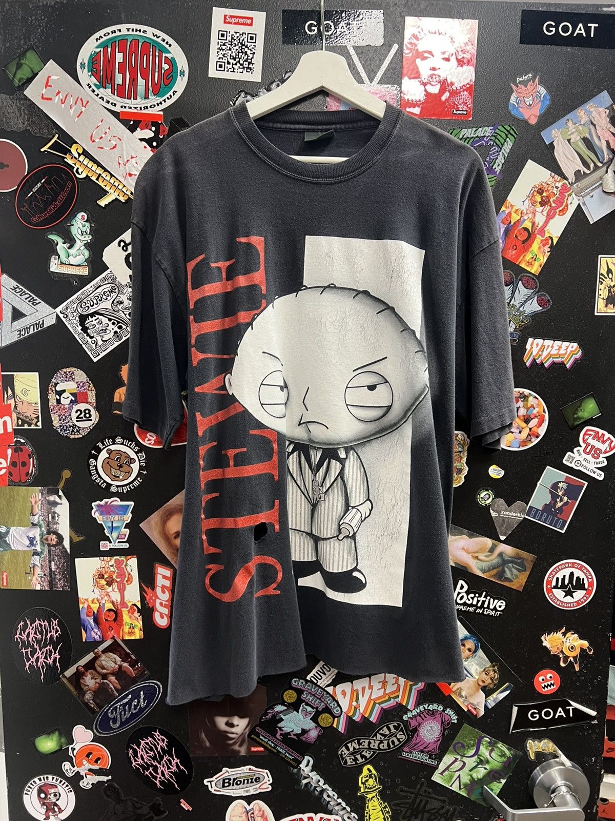 Vintage Vintage Stevie Rap Tee Shirt Size US XXL / EU 58 / 5 - 1 Preview