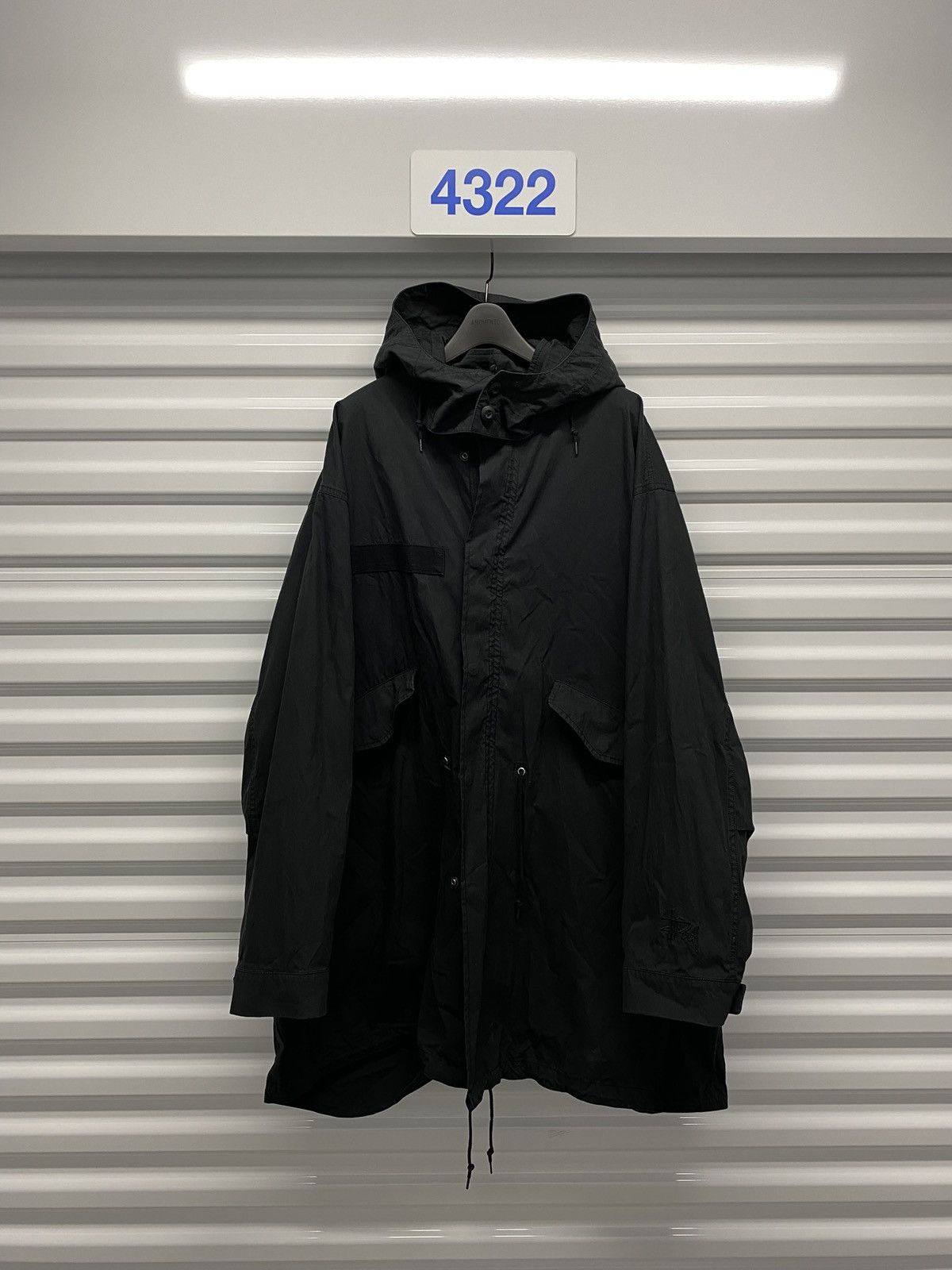 Stussy Stussy Nyco Fishtail Parka 'Black' - Medium Size US M / EU 48-50 / 2 - 13 Thumbnail