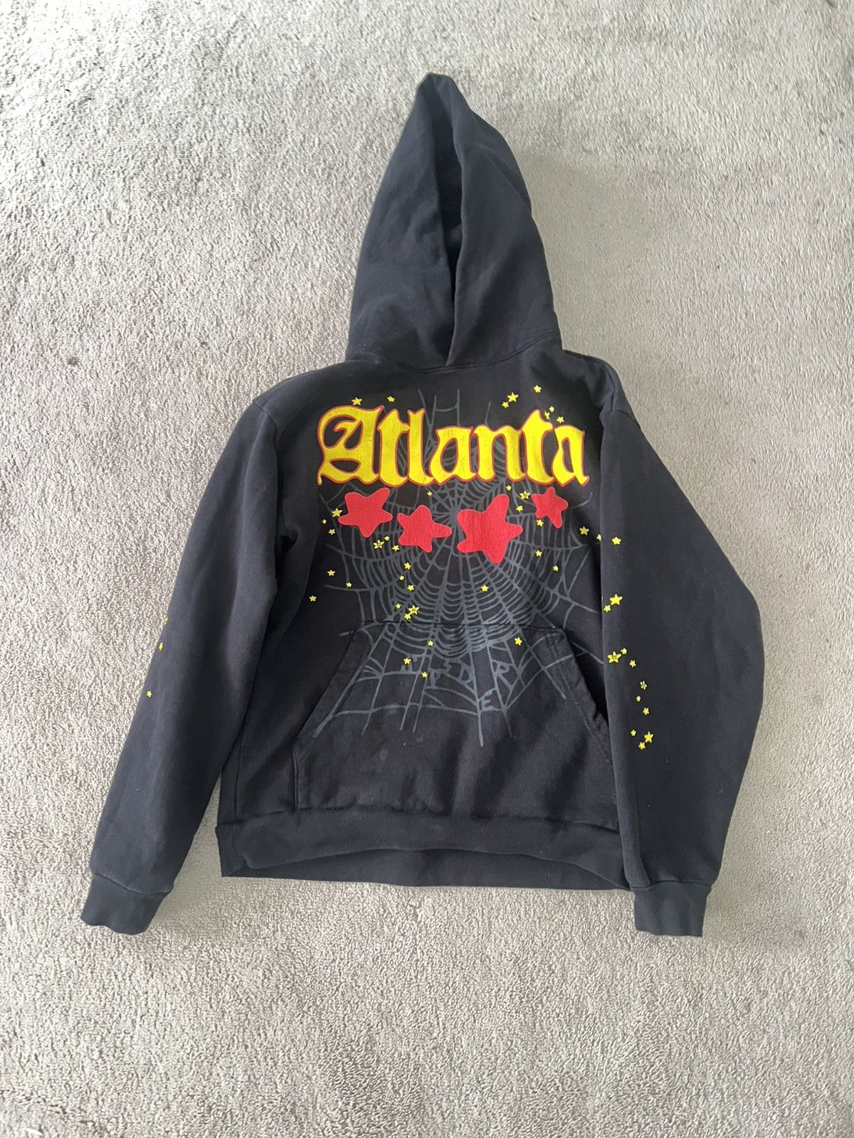 Sp5der Sp5der Atlanta Hoodie Black Size US M / EU 48-50 / 2 - 1 Thumbnail