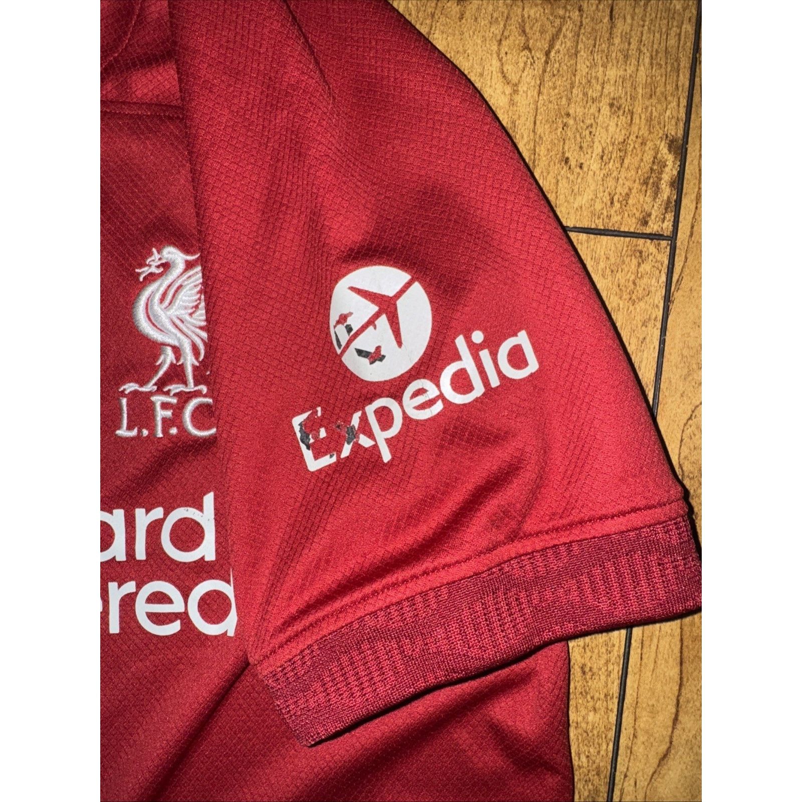 Nike × Vintage Nike Dri-Fit Liverpool LFC Soccer Jersey Red M Standard Size US M / EU 48-50 / 2 - 4 Thumbnail