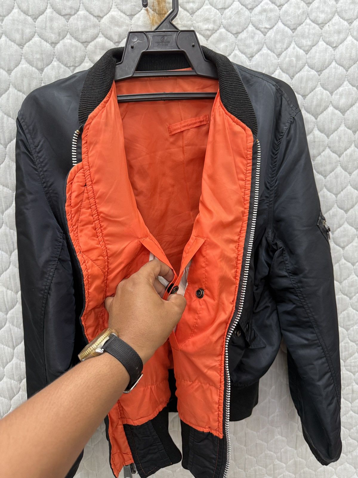 Vintage 🔥🔥🔥STEALS VTG CORINTH MFG MA1 BOMBER JACKET Size US M / EU 48-50 / 2 - 9 Thumbnail