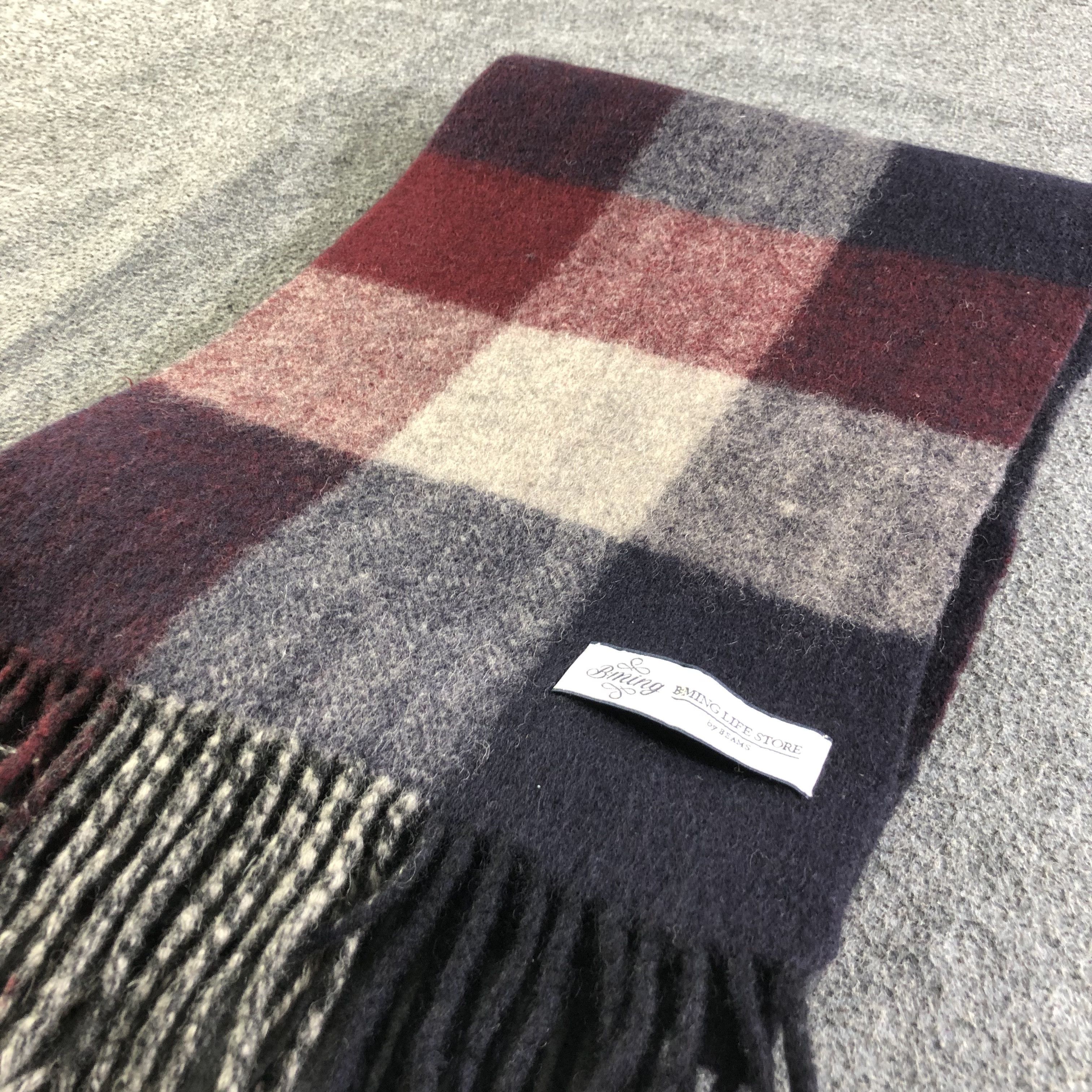 Beams Wool Scarf Muffler V1965