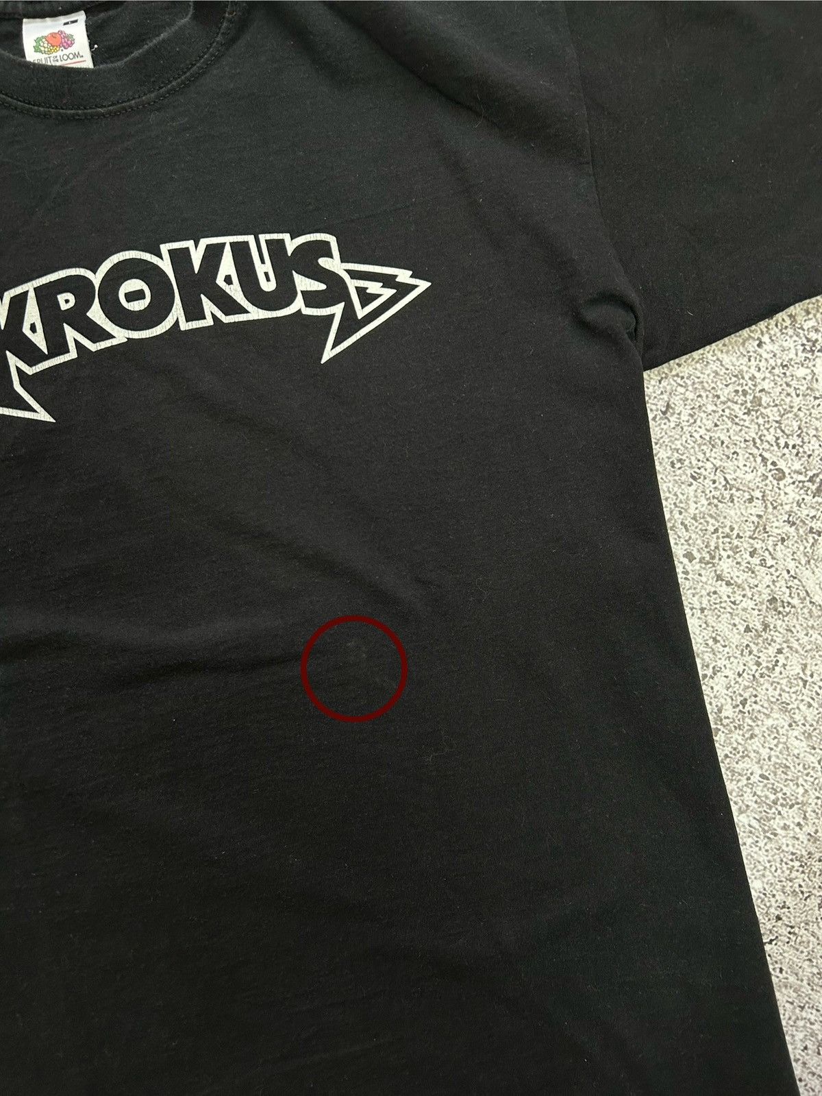 Band Tees × Vintage Vintage 00s Krokus Rock Band Music Retro Y2K Hype T-Shirt Size US L / EU 52-54 / 3 - 5 Thumbnail