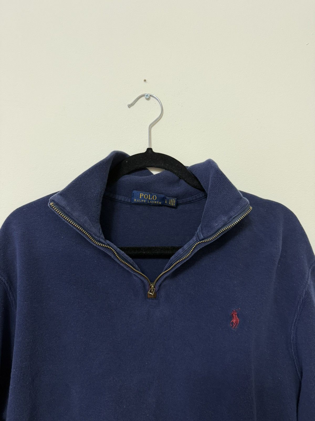 Polo Ralph Lauren Polo Ralph Lauren Quarter-Zip Pullover Size US M / EU 48-50 / 2 - 2 Thumbnail