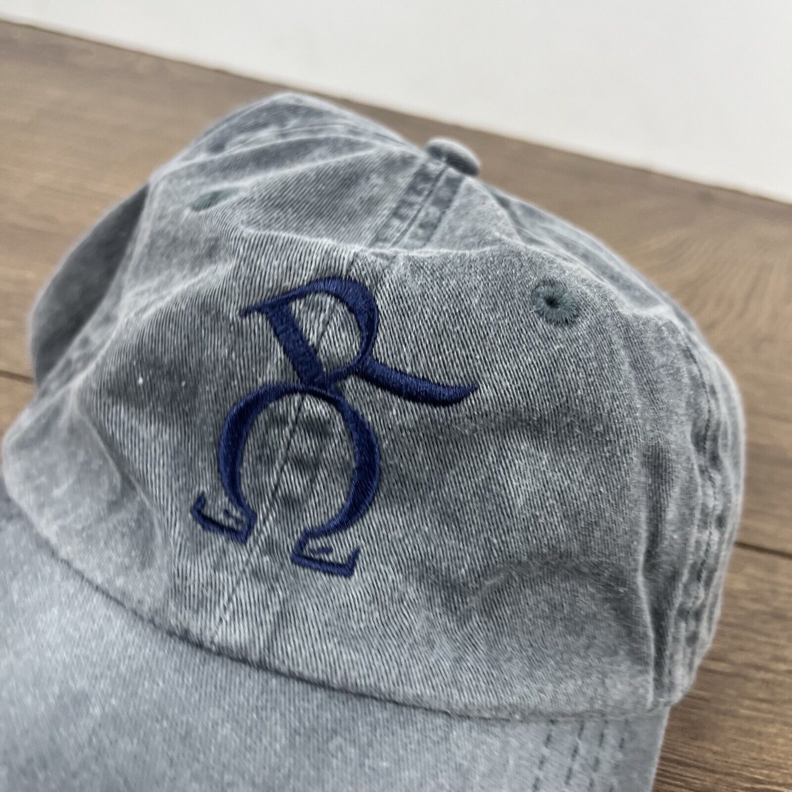 Other OR Baseball Hat O R Hat Gray Hat Adjustable Hat Gray Adult H Size ONE SIZE - 7 Thumbnail