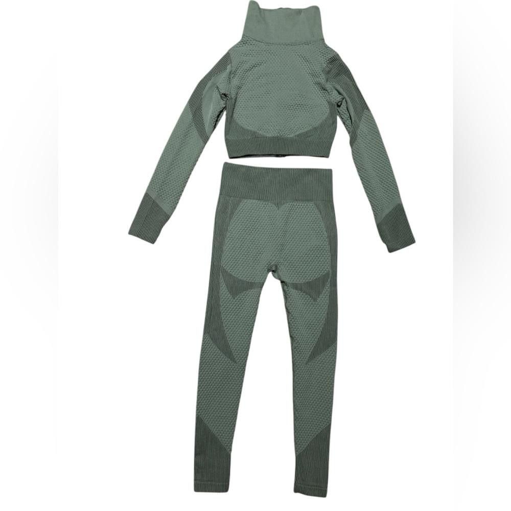 Designer 3 Women's Activewear Sets - Black, Grey, and Olive Green Size ONE SIZE - 11 Thumbnail