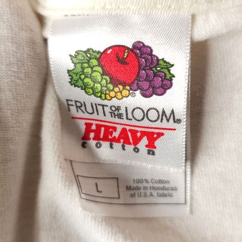 Fruit Of The Loom VINTAGE Fruit of the Loom UK Elite Soccer T Shirt Mens Size Large White Football Futbol Camp T-Shirt Mens Soccer Fans Mens Size US L / EU 52-54 / 3 - 7 Thumbnail