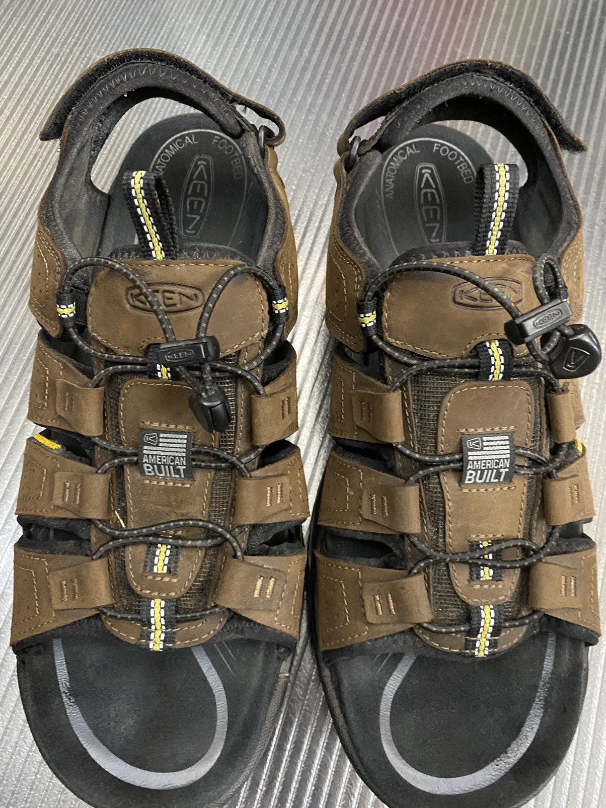 KEEN Keen 🇺🇸 Rialto Brown Leather Waterproof Hiking Sandals 11.5 Size US 11.5 / EU 44-45 - 13 Thumbnail