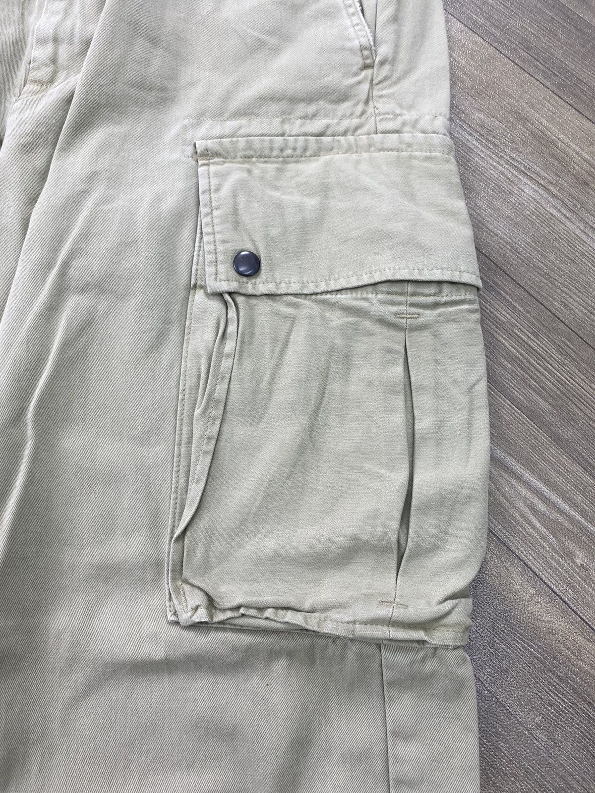 Polo Ralph Lauren Vintage Polo Ralph Lauren Baggy Military 3D Cargo Pants Size US 27 - 12 Thumbnail