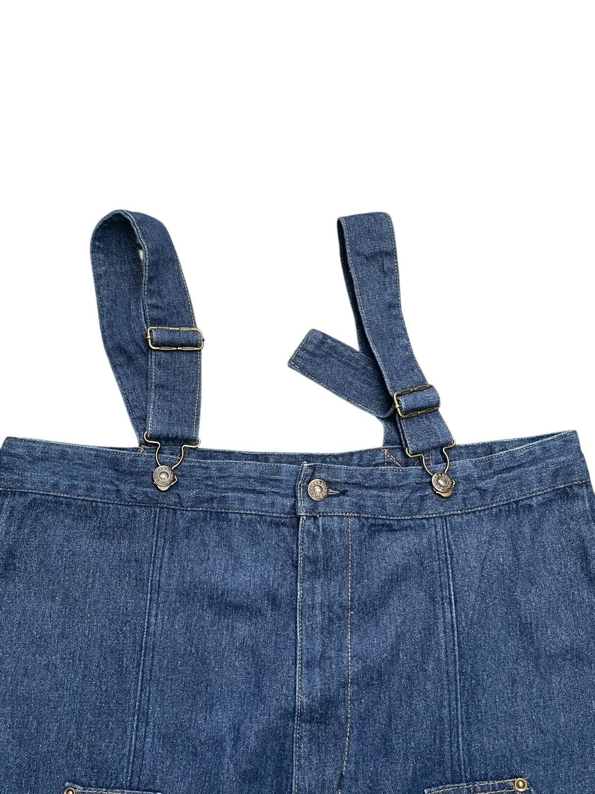 Japanese Brand Samansa Mos2 Denim Jumper Size 36" / US 14 / IT 50 - 5 Thumbnail