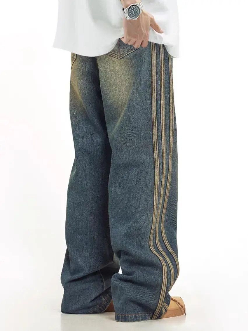 Designer × Japanese Brand Vintage Hip Hop Street Loose Casual Pants Size US 32 / EU 48 - 4 Thumbnail