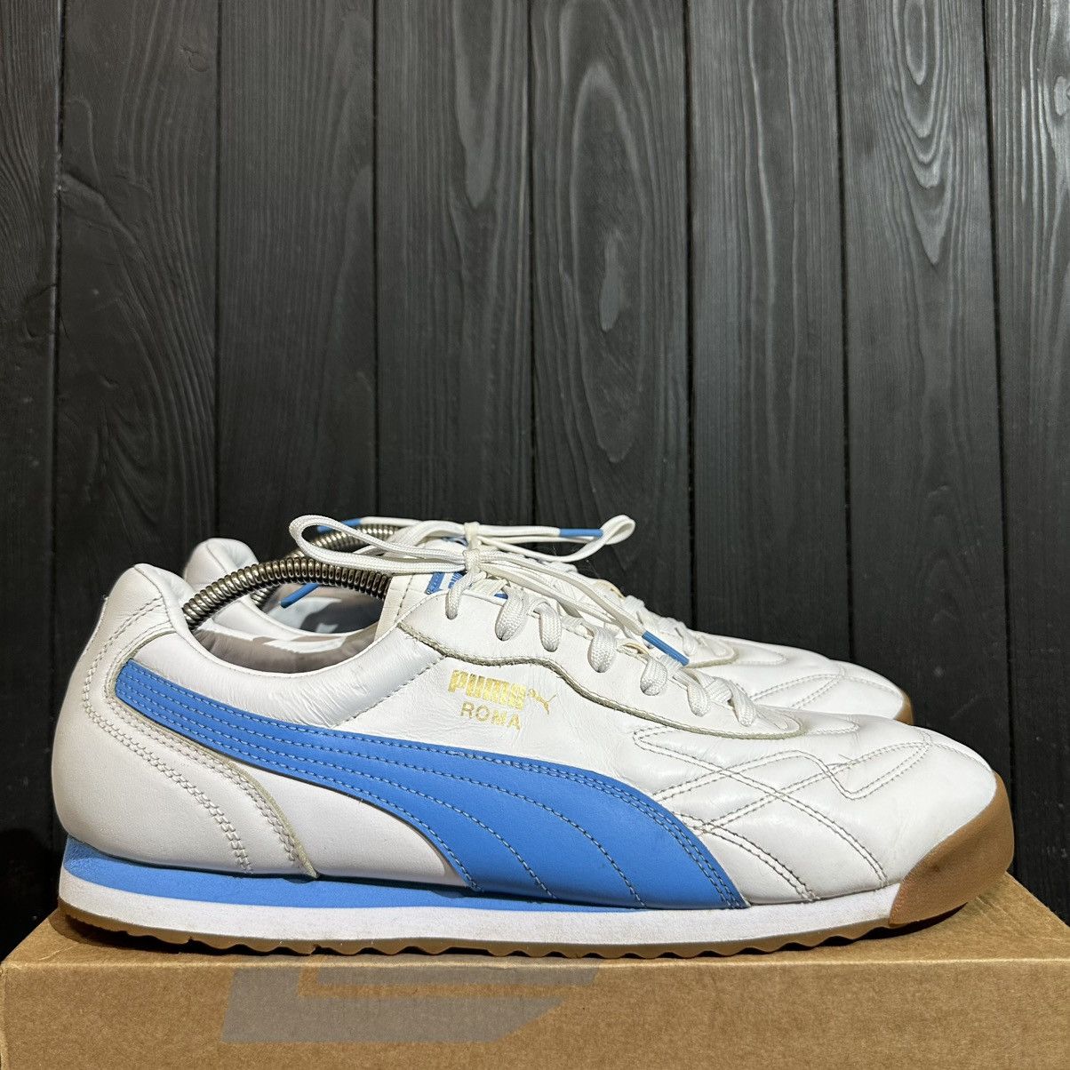 Puma Roma Men’s Leather Sneakers size 14us 48.5eu 31.5cm