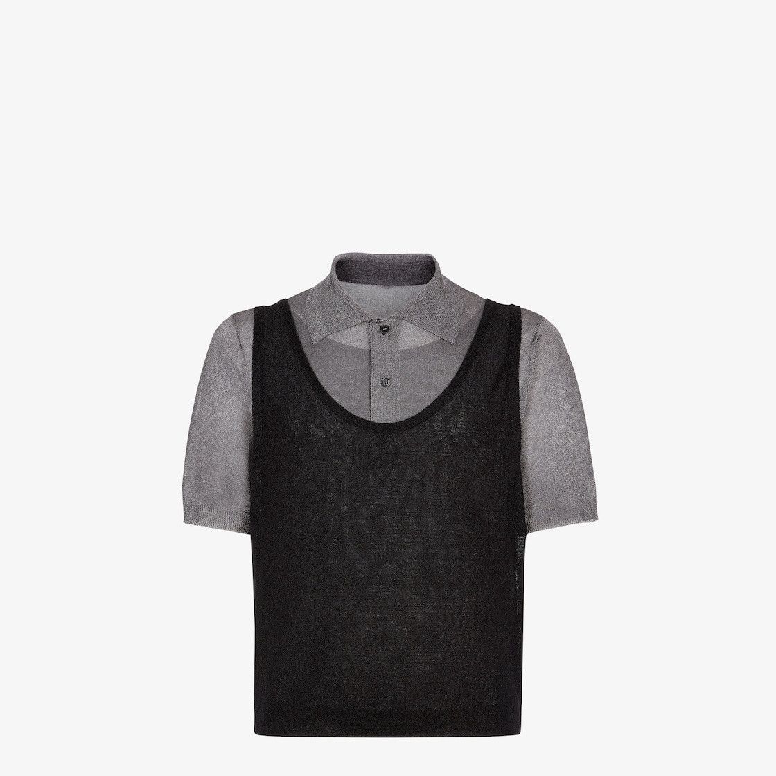 Fendi o1s1wg110925 Polo Shirt in Black Size US S / EU 44-46 / 1 - 1 Thumbnail