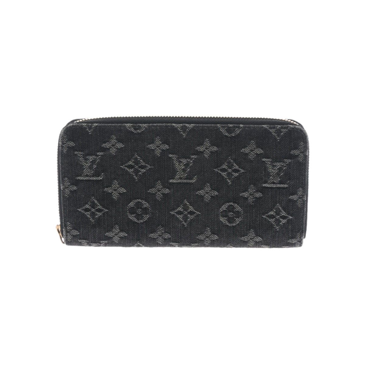 Louis Vuitton Monogram Denim Zippy Wallet