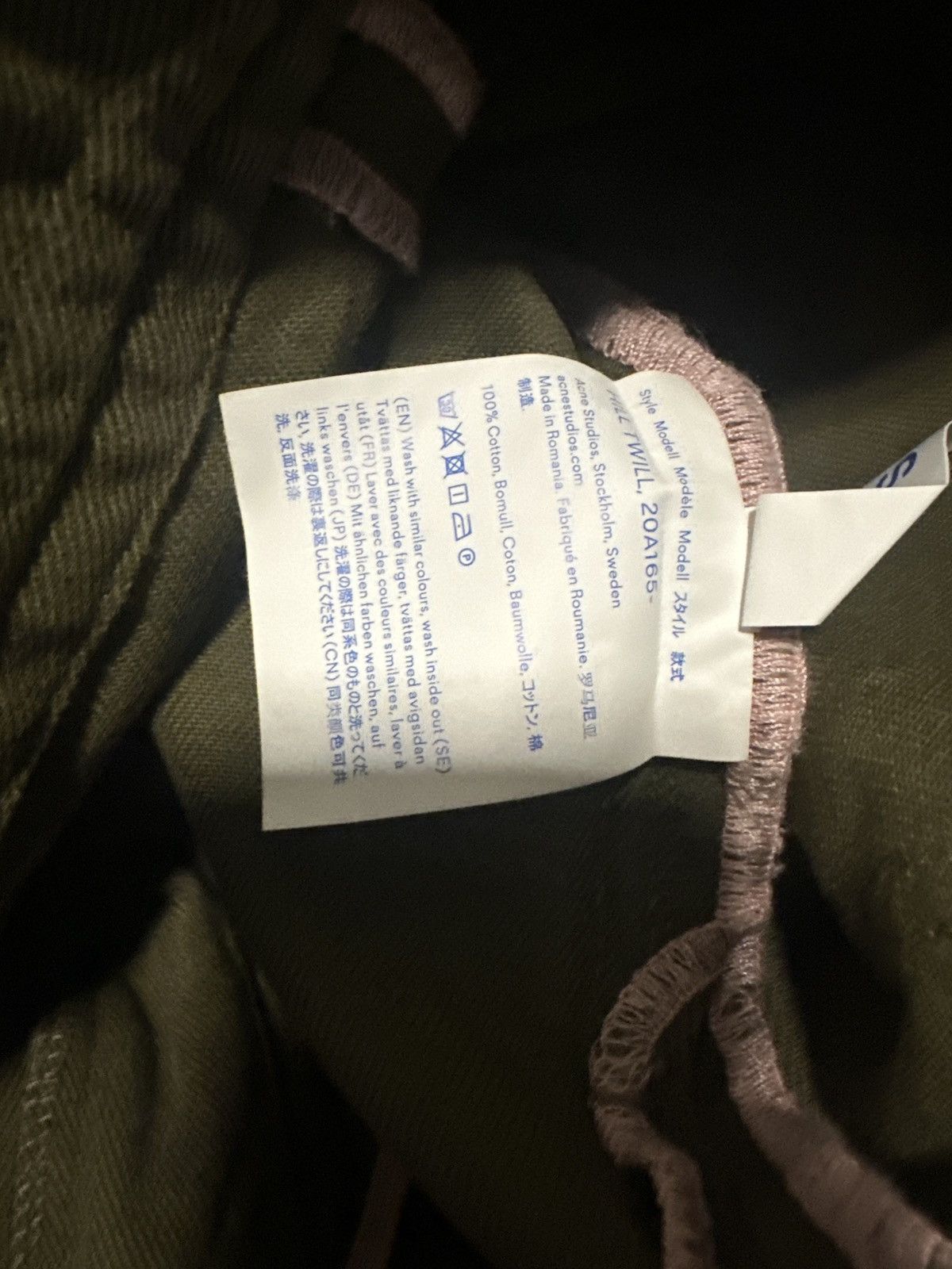 Acne Studios Acne Studio Khaki Green Carpenter Pants Size US 28 / EU 44 - 7 Thumbnail