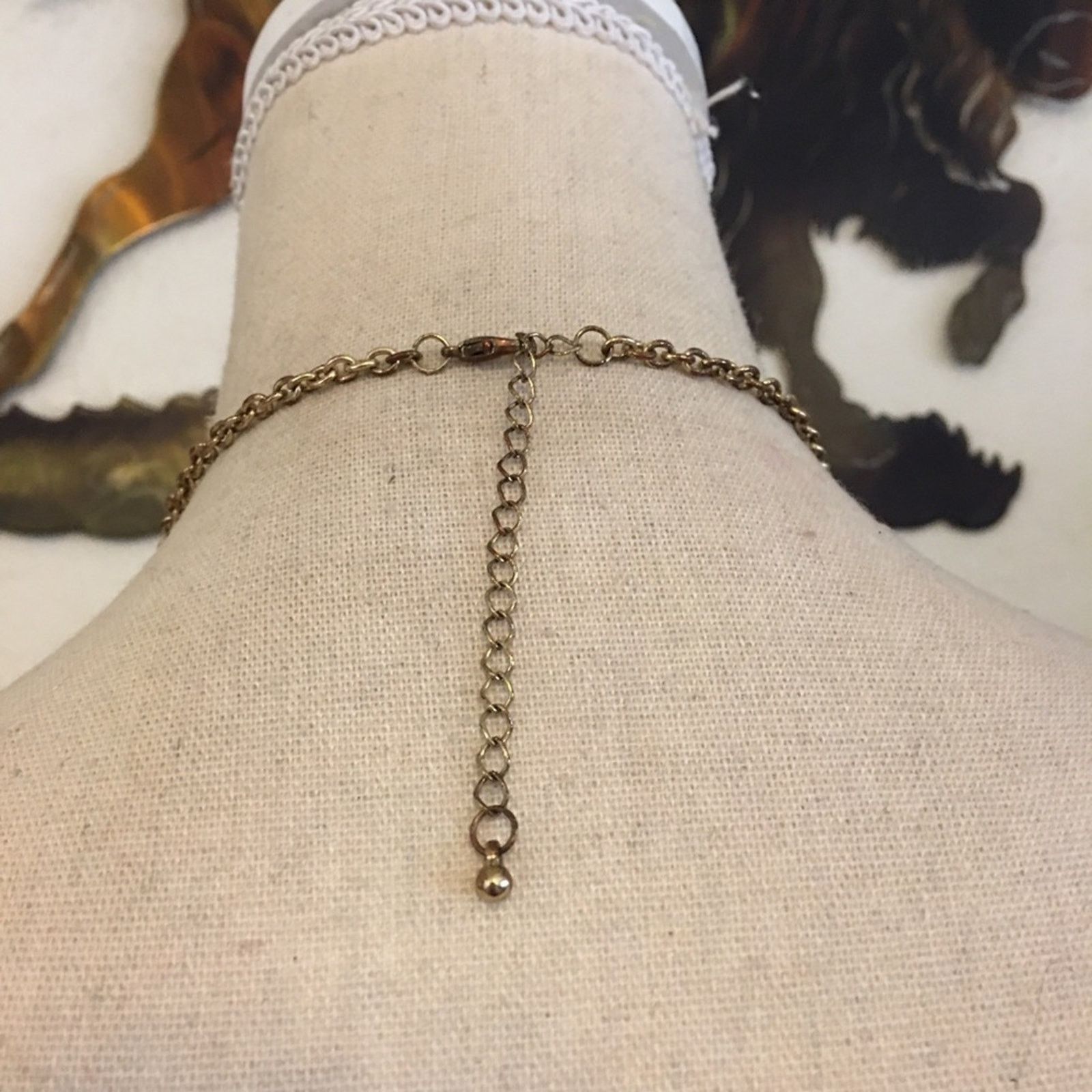 Vintage Vintage gold disc beaded chain necklace Size ONE SIZE - 5 Thumbnail