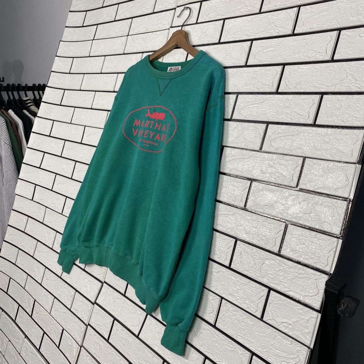 Japanese Brand Vintage Sweatshirt Crewneck Captain Santa Big Logo Size US M / EU 48-50 / 2 - 3 Thumbnail