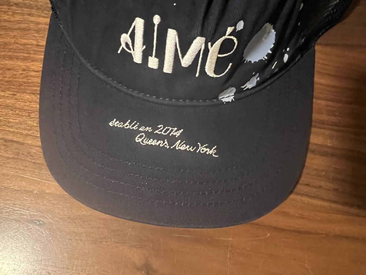 Aime Leon Dore Aime Leon Dore ALD Studio Ink Splatter Hat Navy SnapBack Size ONE SIZE - 3 Thumbnail
