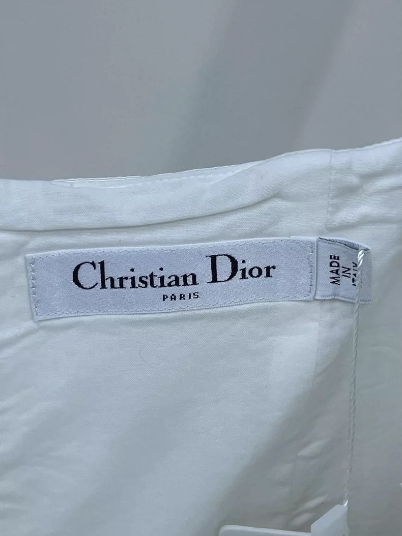Dior Dior White Strappy Jumpsuit-2505 Size 35" - 3 Thumbnail