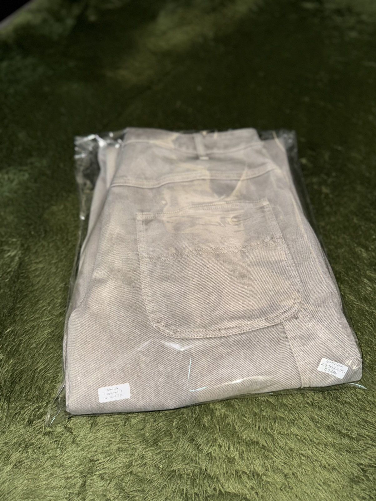 Nike [L] Nike Life Sashiko Custom Spider Web Carpenter Pants Size US 32 / EU 48 - 12 Thumbnail
