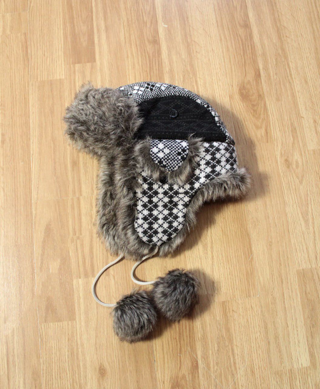 Hysteric Glamour 🔥HYPE Y2k Vintage Mohair Faux Fur Fuzzy Fluffy Ushanka Hat Size ONE SIZE - 2 Thumbnail