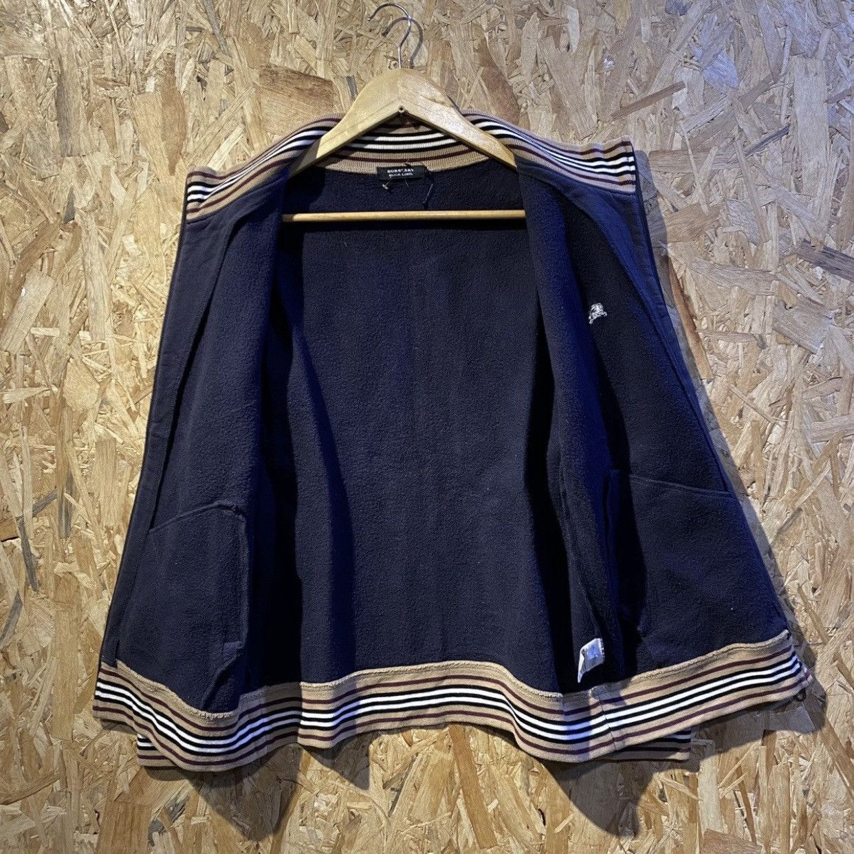 Black Label × Burberry × Vintage Vintage Burberry Black Label Zipper Sweater Size US M / EU 48-50 / 2 - 3 Thumbnail