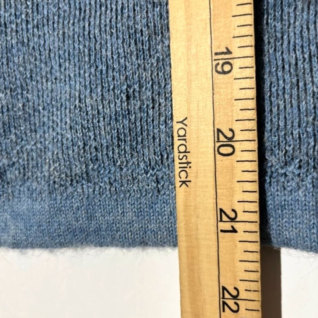 Vintage Red Maple Sportswear Vest Blue Alpaca Cotton Full Zip Mock Neck Womens S Small Peru M61 Size S / US 4 / IT 40 - 6 Thumbnail
