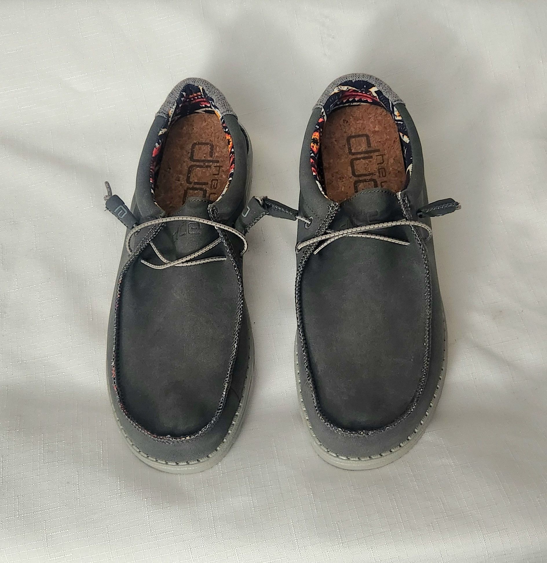 Other Hey Dude Men's Wally Recycled Leather Rounded Toe SZ 13 Size US 13 / EU 46 - 2 Thumbnail