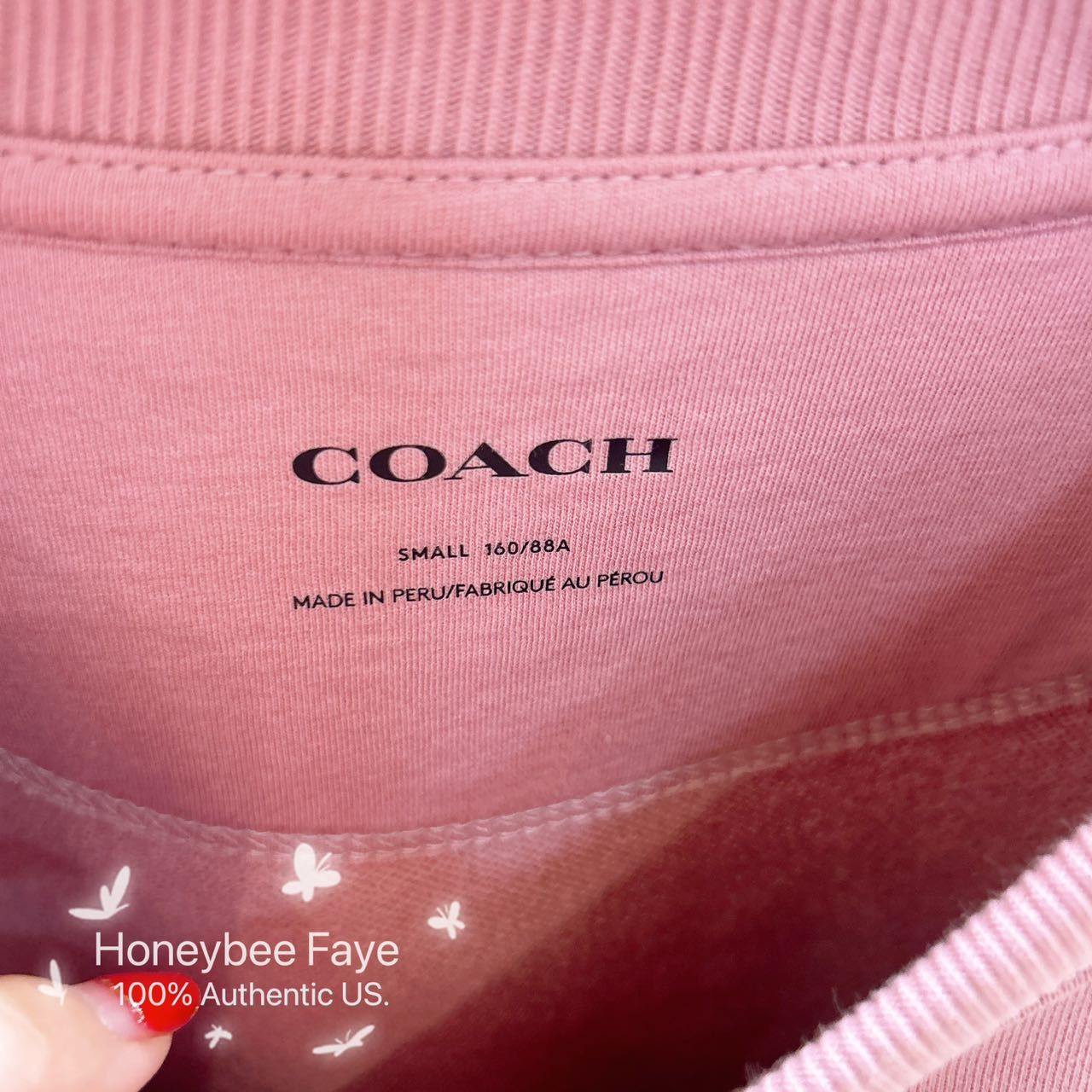 Coach Bow Crewneck Sweatshirt CZ017 Size S / US 4 / IT 40 - 3 Thumbnail